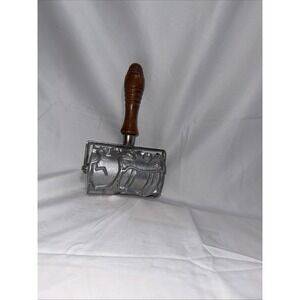 Monopol Auro Vintage German Rolling Cookie Cutter Christmas Tree Bell Animals